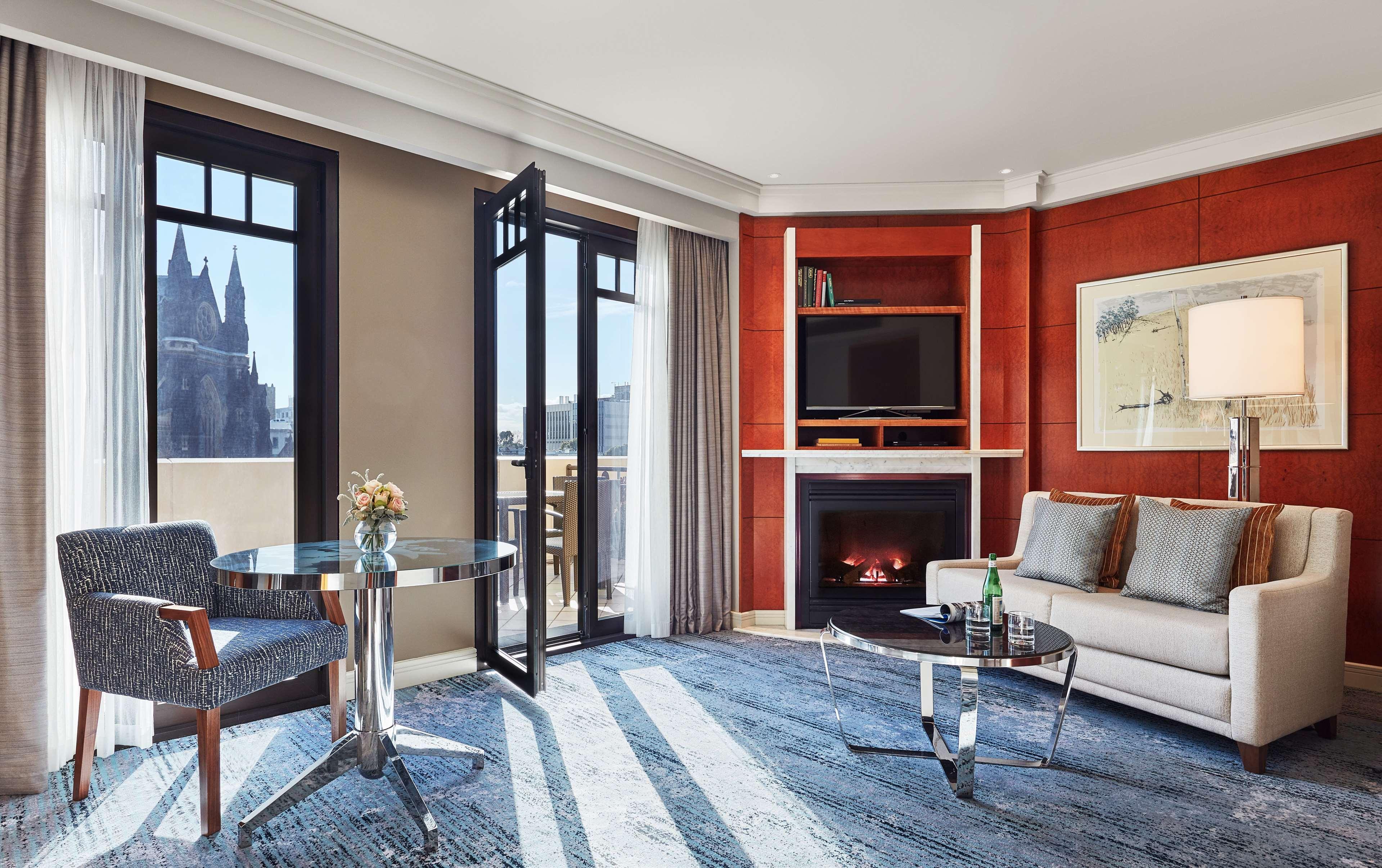 Park Hyatt Melbourne Hotel Exterior foto A suite at the hotel