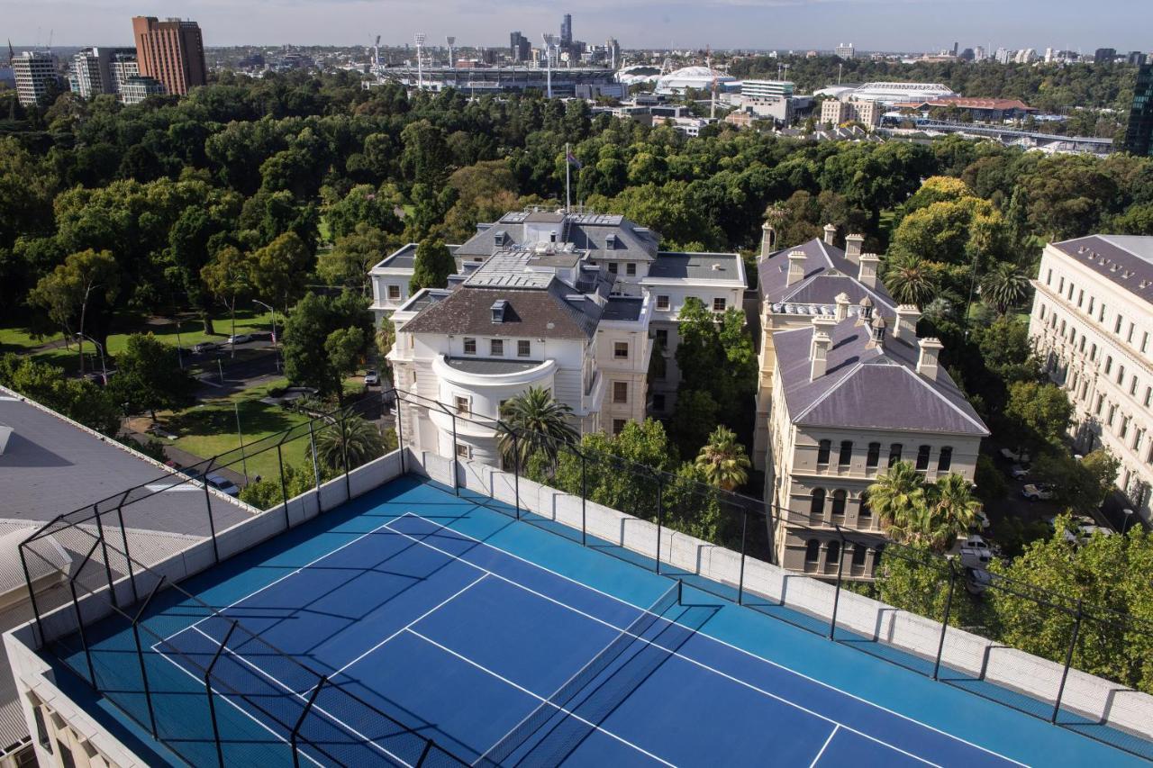 Park Hyatt Melbourne Hotel Exterior foto Tennis court at the St Kilda Hotel