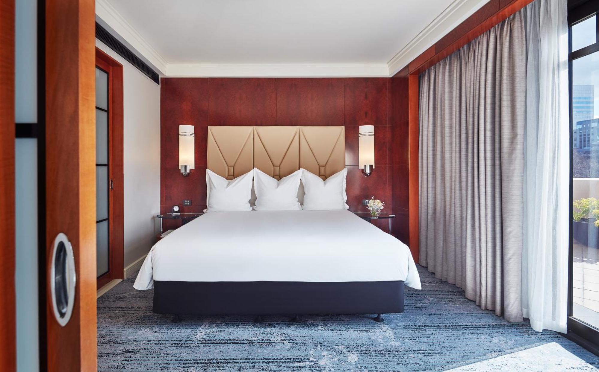 Park Hyatt Melbourne Hotel Exterior foto A bedroom at the InterContinental