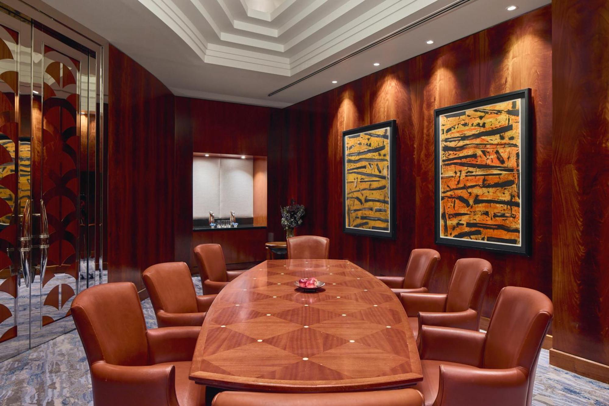 Park Hyatt Melbourne Hotel Exterior foto A boardroom at the Four Seasons Hotel, Hong Kong